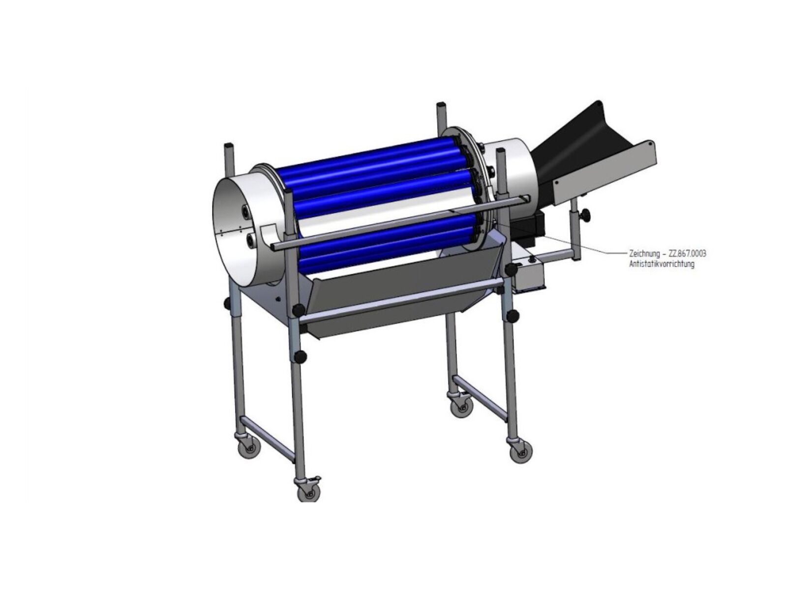 Static charging of the conveyed material MTF Technik 
Hardy Schürfeld GmbH & Co. KG