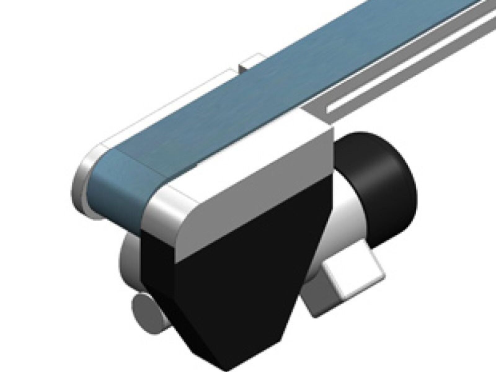 I-Tech conveyor belt drive underneath